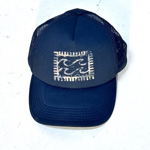 Billabong Black Snapback Trucker Skate Surf Hat Cap - Picture 1 of 8